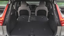 Volvo XC40 Recharge boot seats down