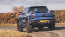 Ford Ranger Raptor cornering