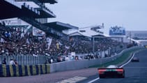 Mazda 787B Le Mans track
