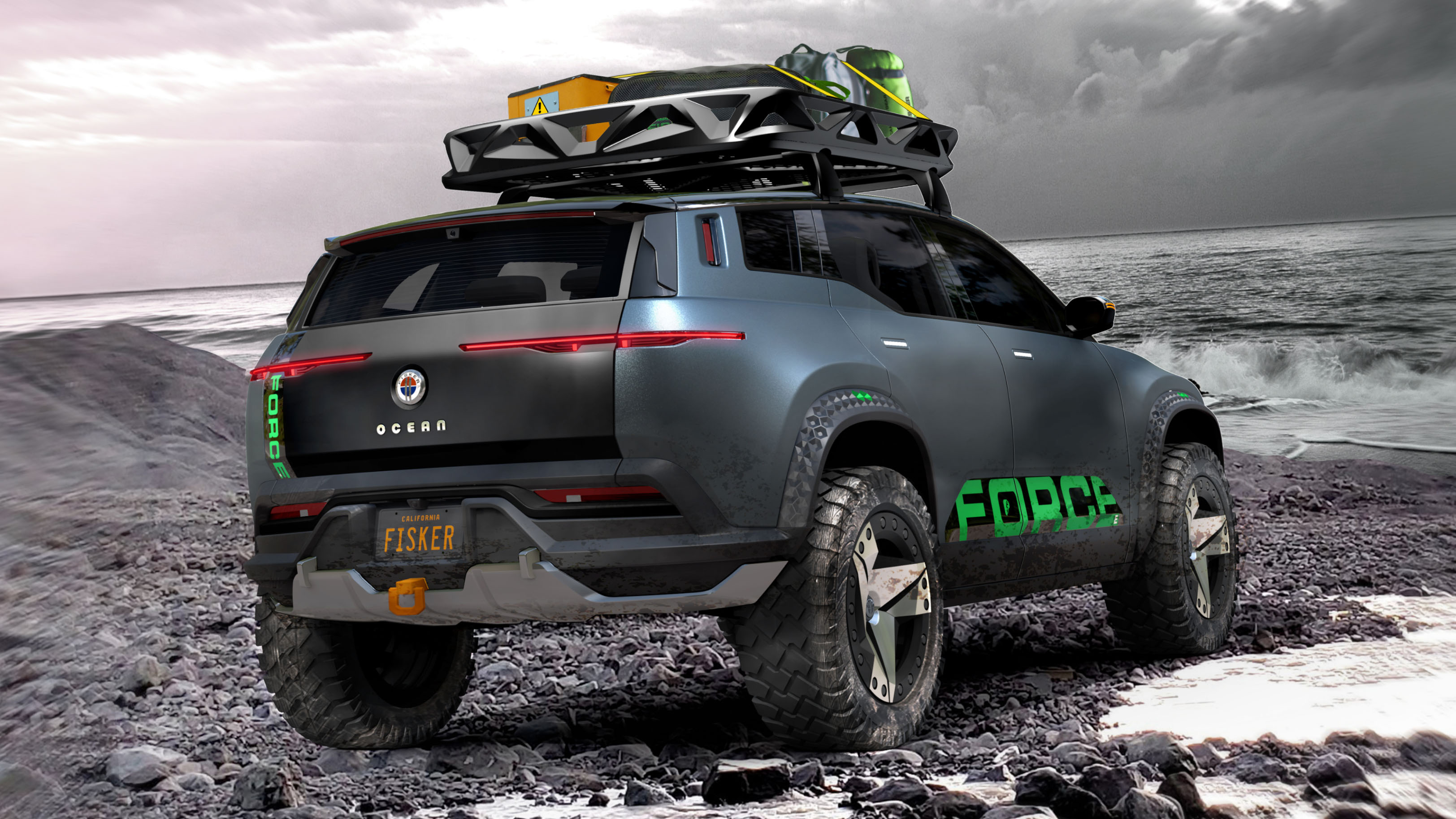 Fisker ocean shop off road