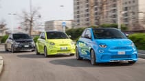 Abarth 500e Cabrio Top Gear