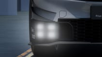 Prius 24h Le Mans Centennial GR Edition, close up of fog lights