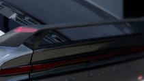 Prius 24h Le Mans Centennial GR Edition, close up of rear spoiler