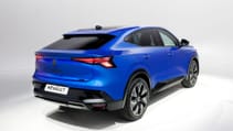 Static studio shot of Renault Rafael - rear three quarter