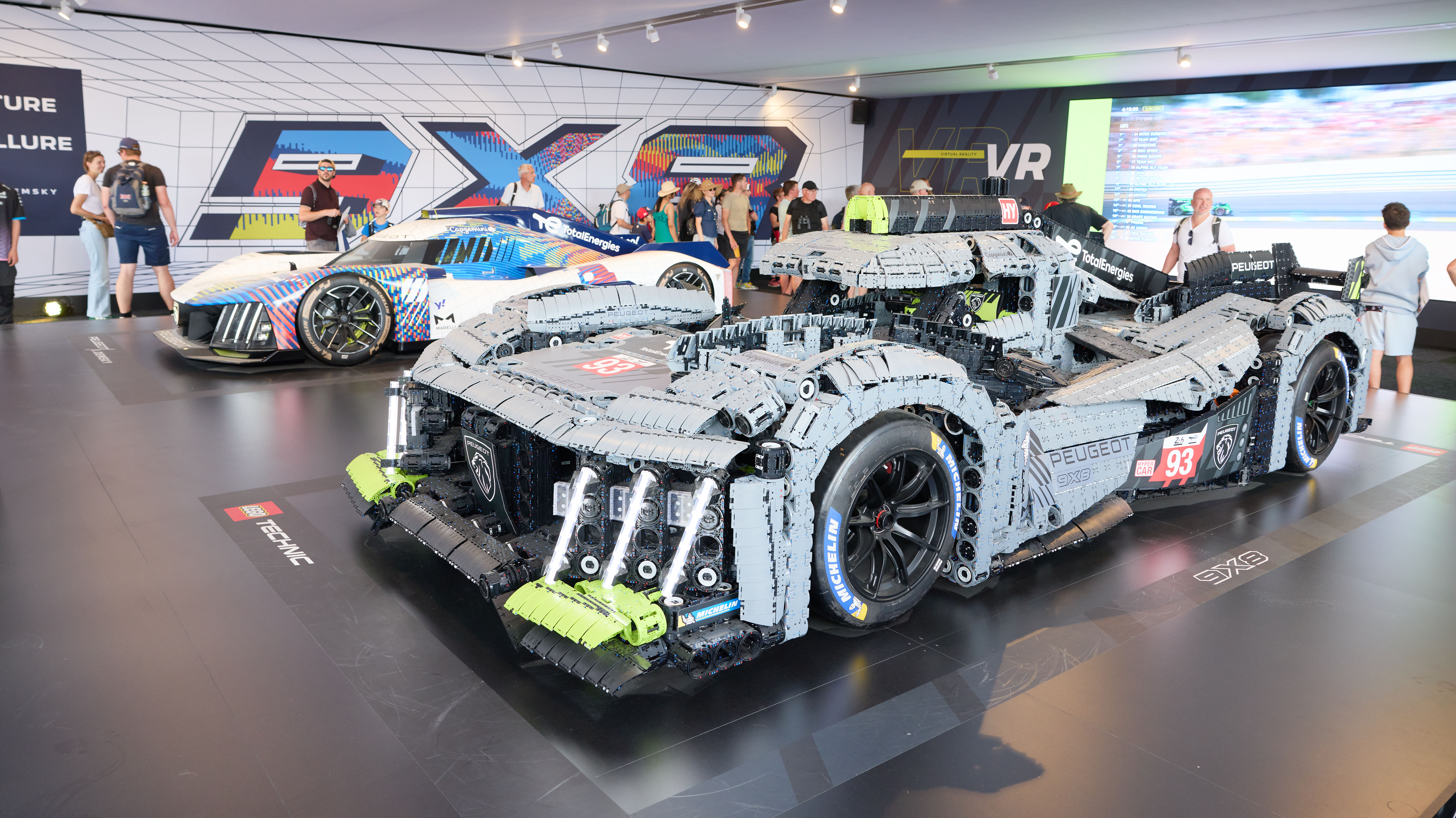 Here's how they made the Lego Peugeot Le Mans car