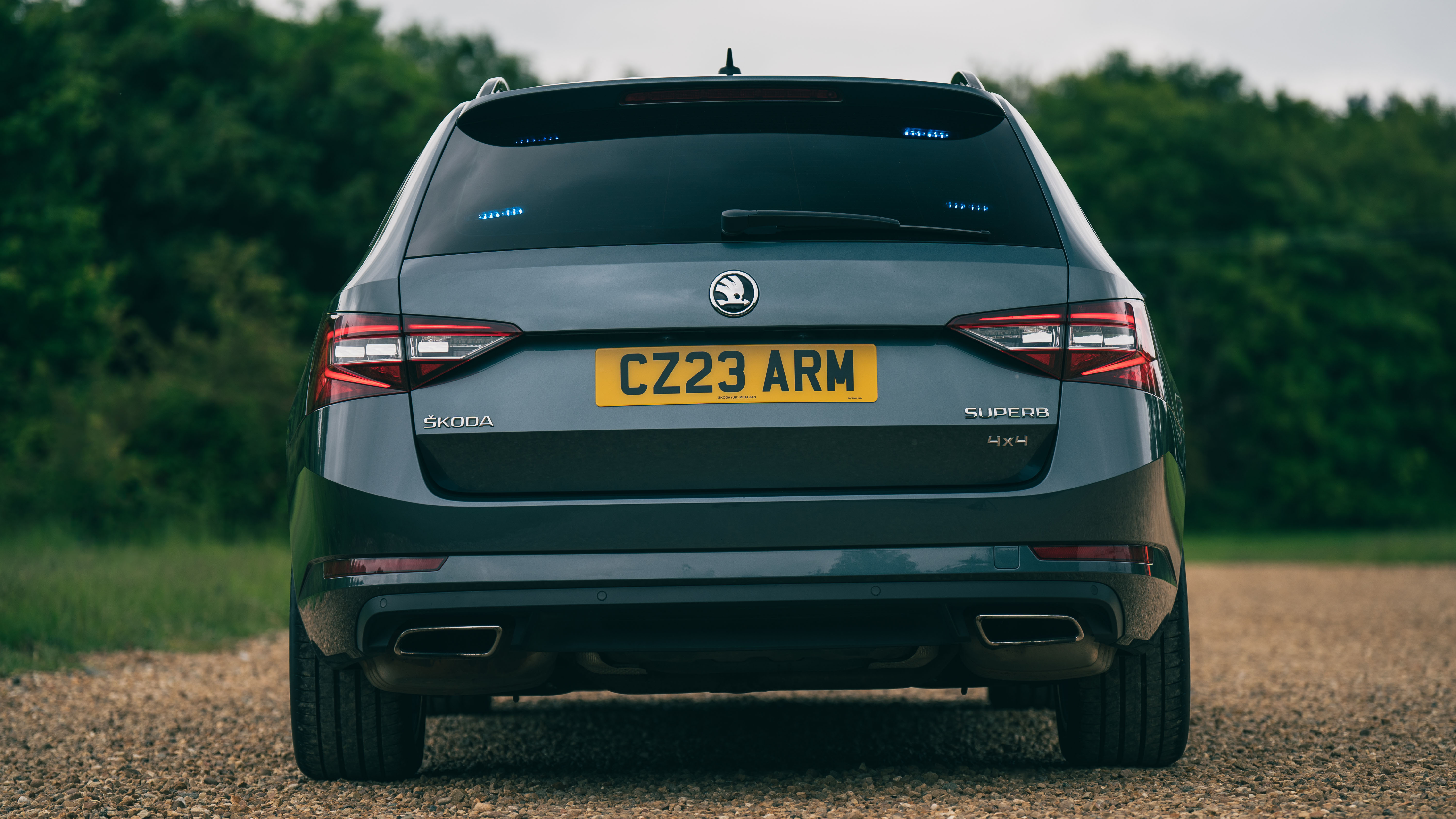 Armoured Skoda Superb Top Gear 2023
