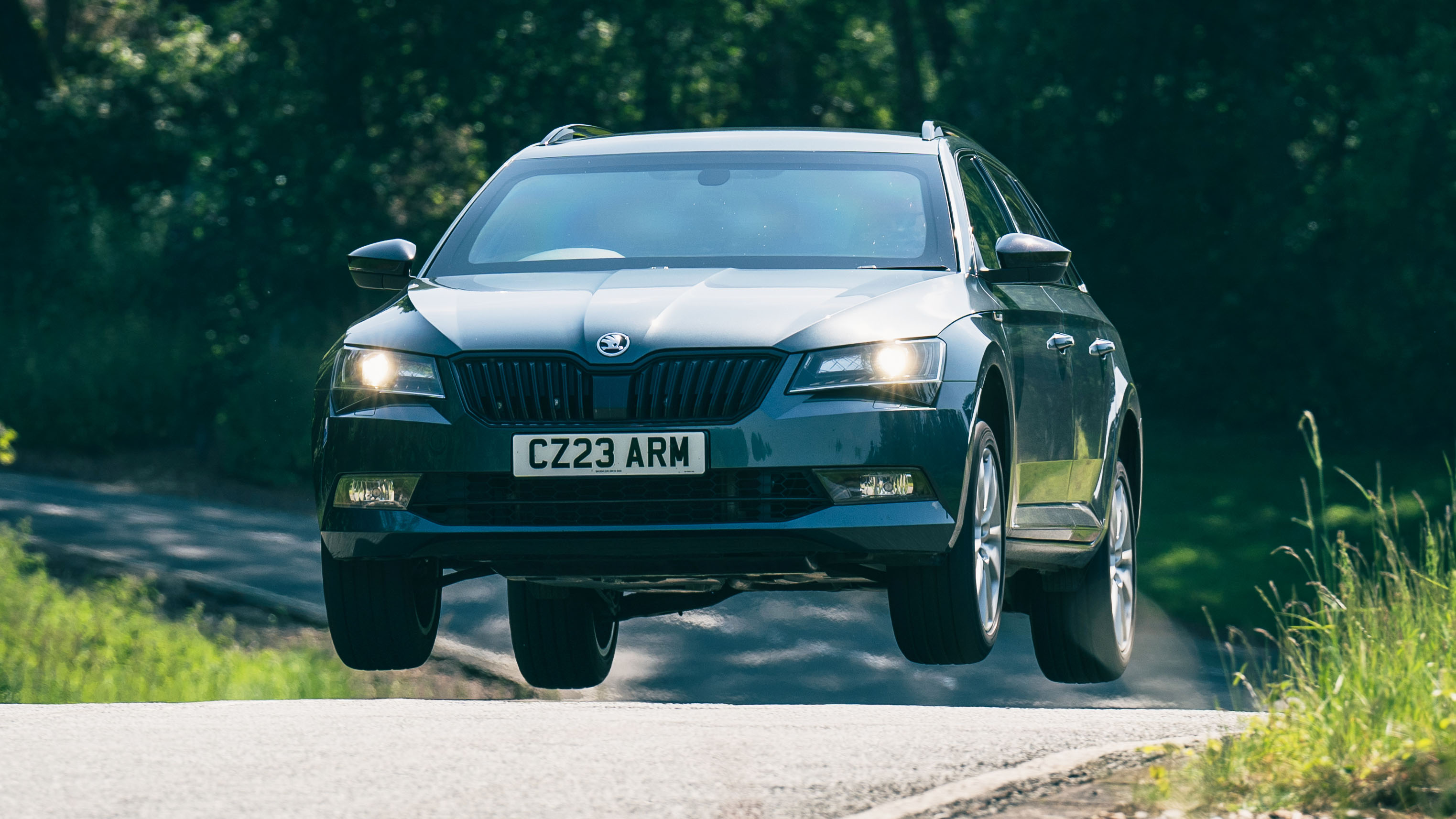 Armoured Skoda Superb Top Gear 2023