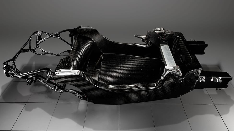 F1 supplier reveals offtheshelf highperformance carbon road chassis