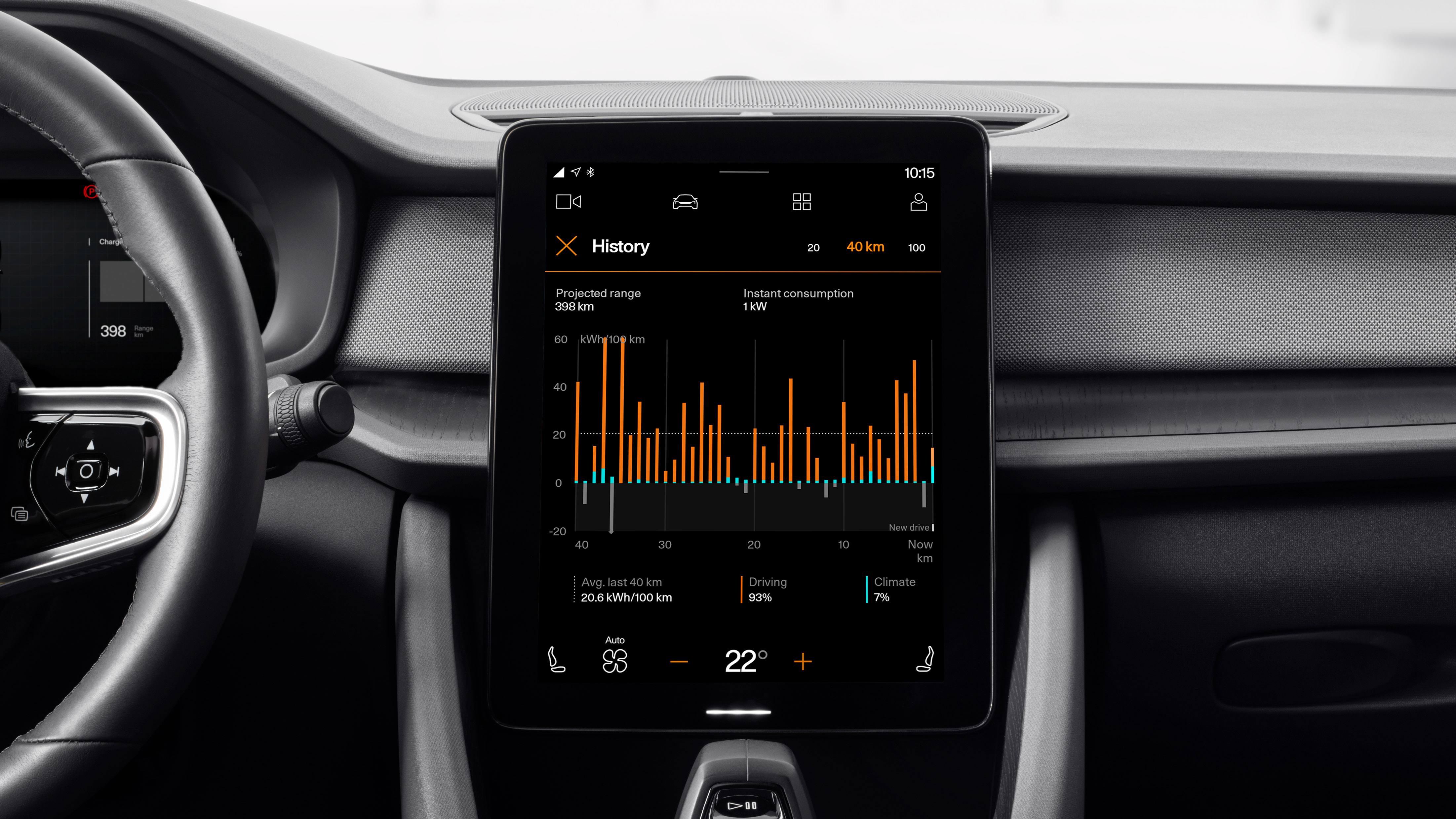 Polestar on sale 2 display