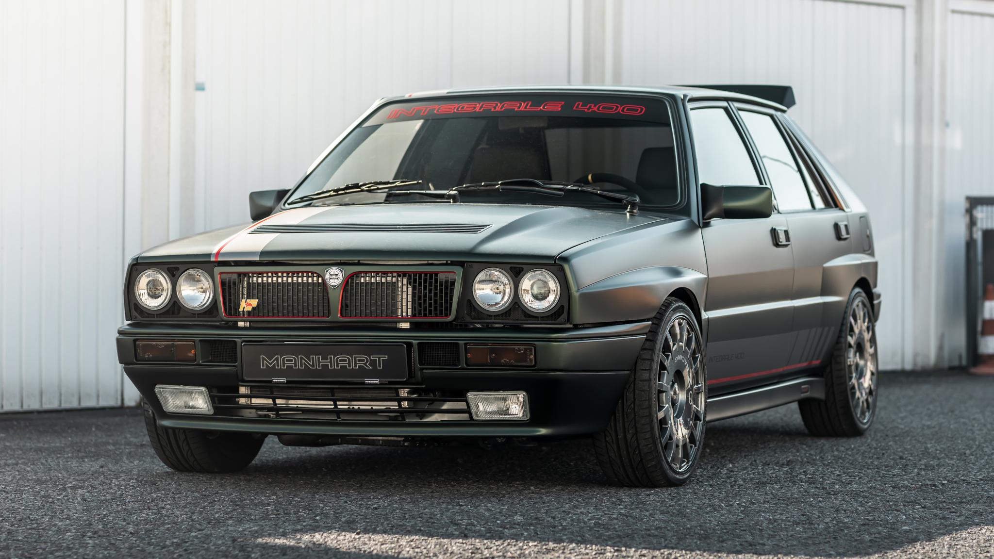 We desperately need this Lancia Delta Integrale restomod by Manhart