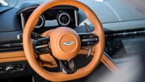 Aston Martin DB12 steering wheel