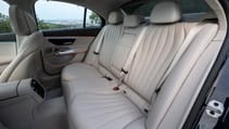 Mercedes E-Class back seats