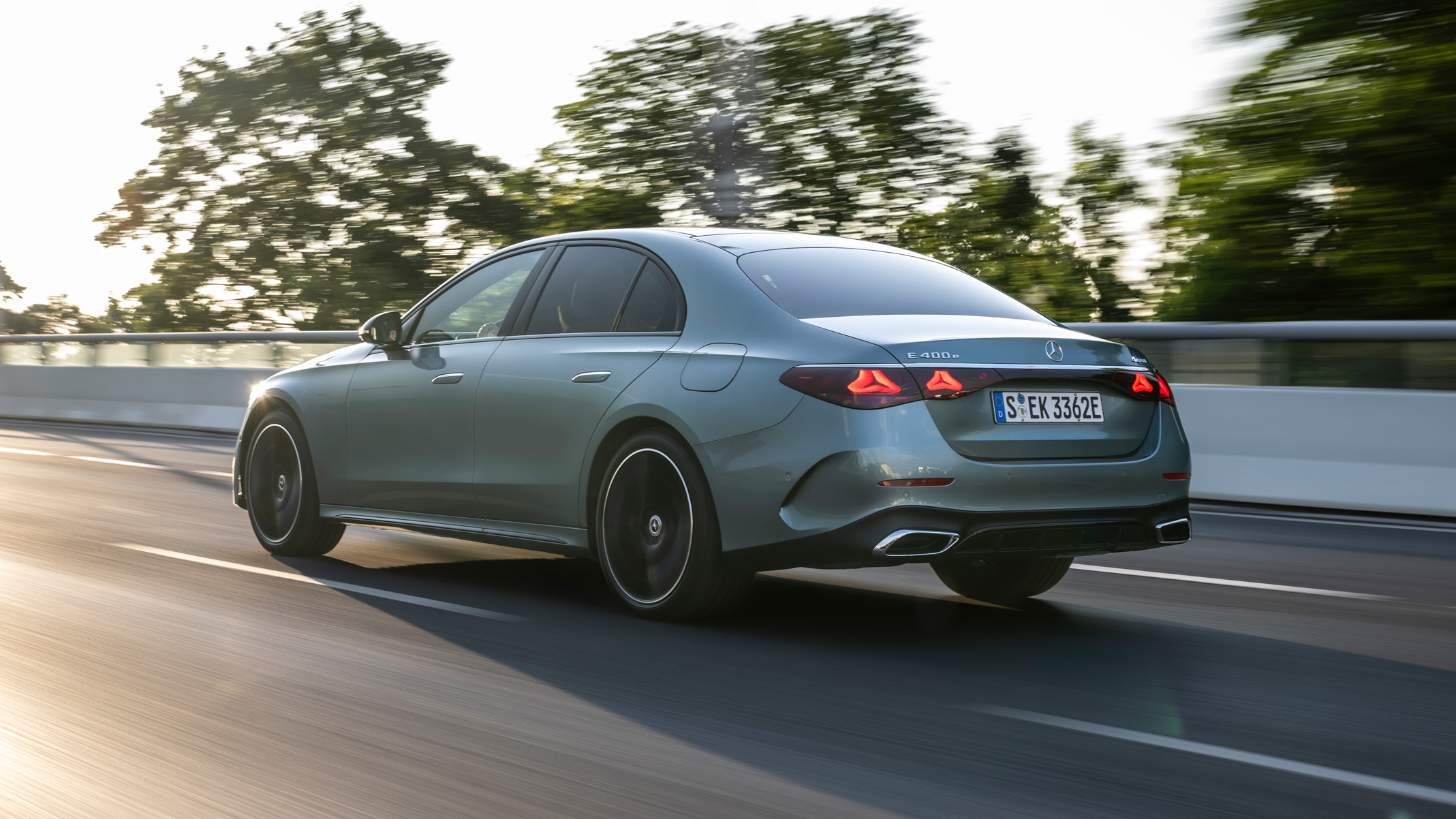 Mercedes E-Class rear