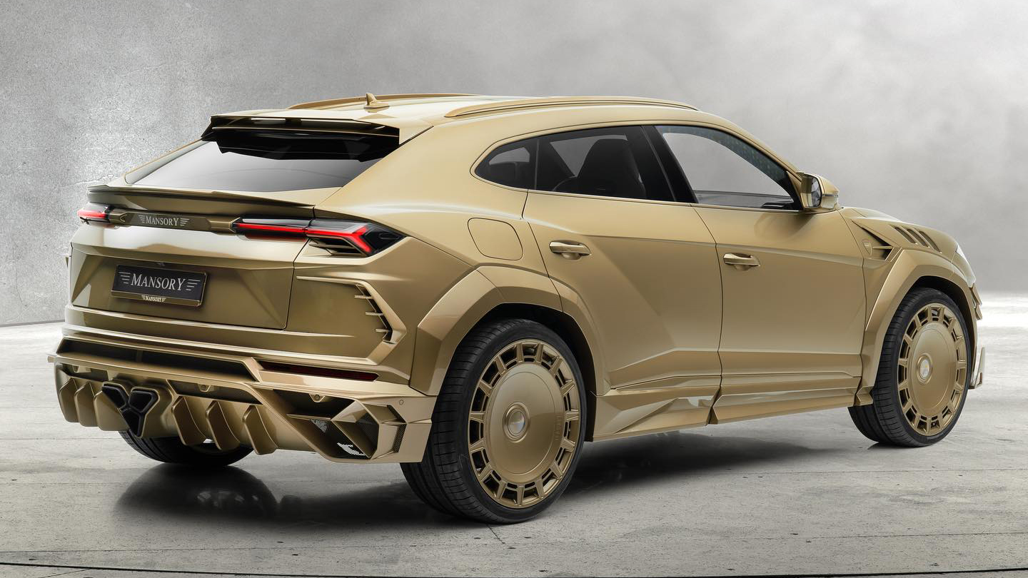 Lamborghini Urus, you've been Mansoried