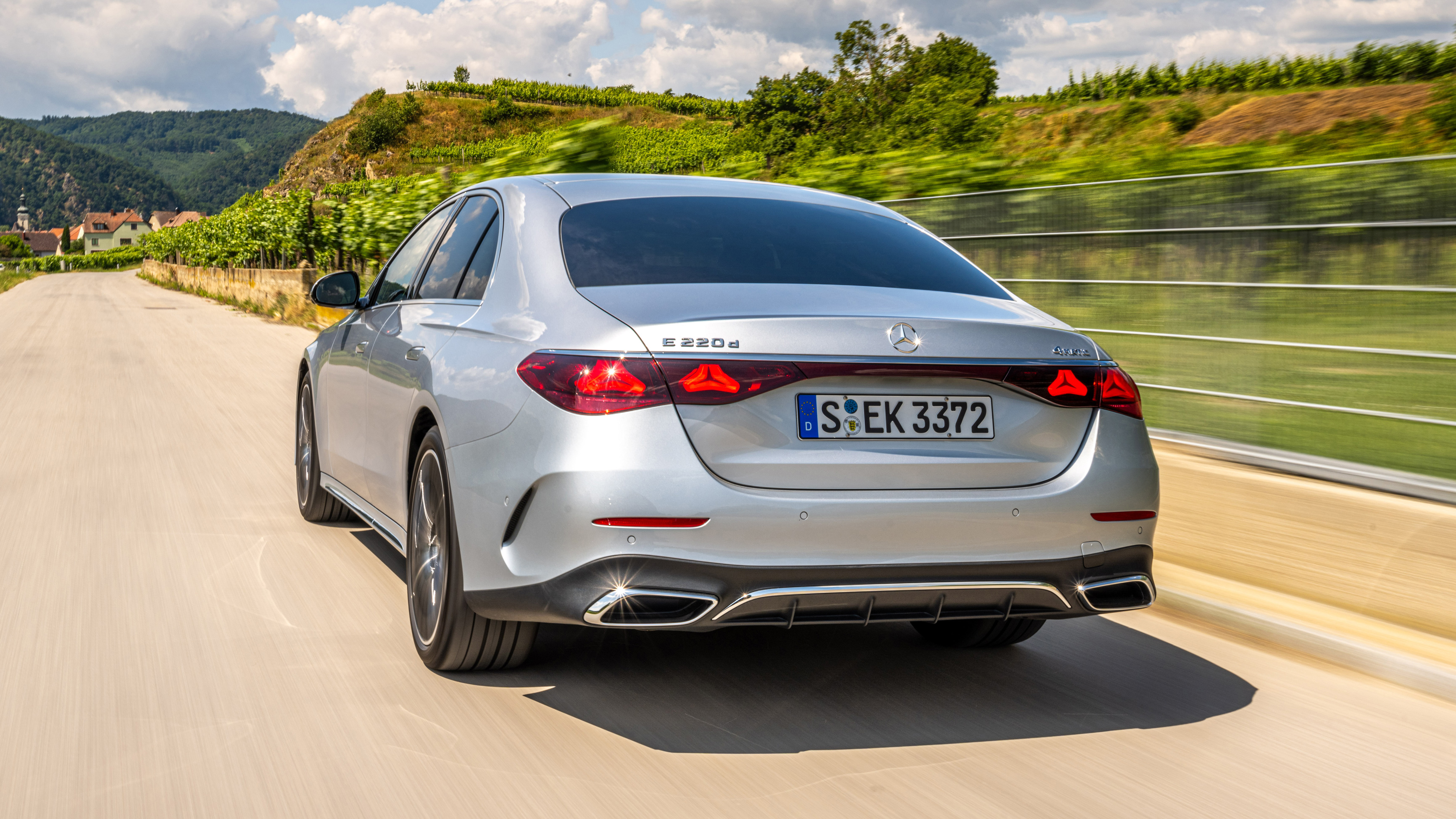 Mercedes E-Class rear