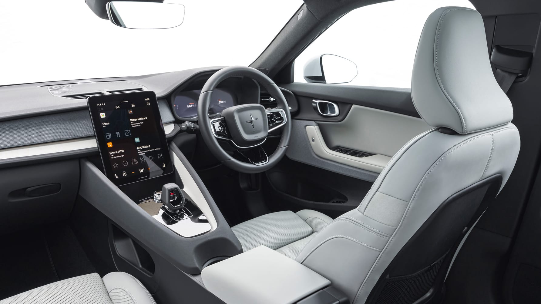 Polestar 2 Interior Layout Technology Top Gear Polestar 2 Interior Layout Technology Top Gear