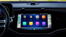 Mercedes E-Class screen