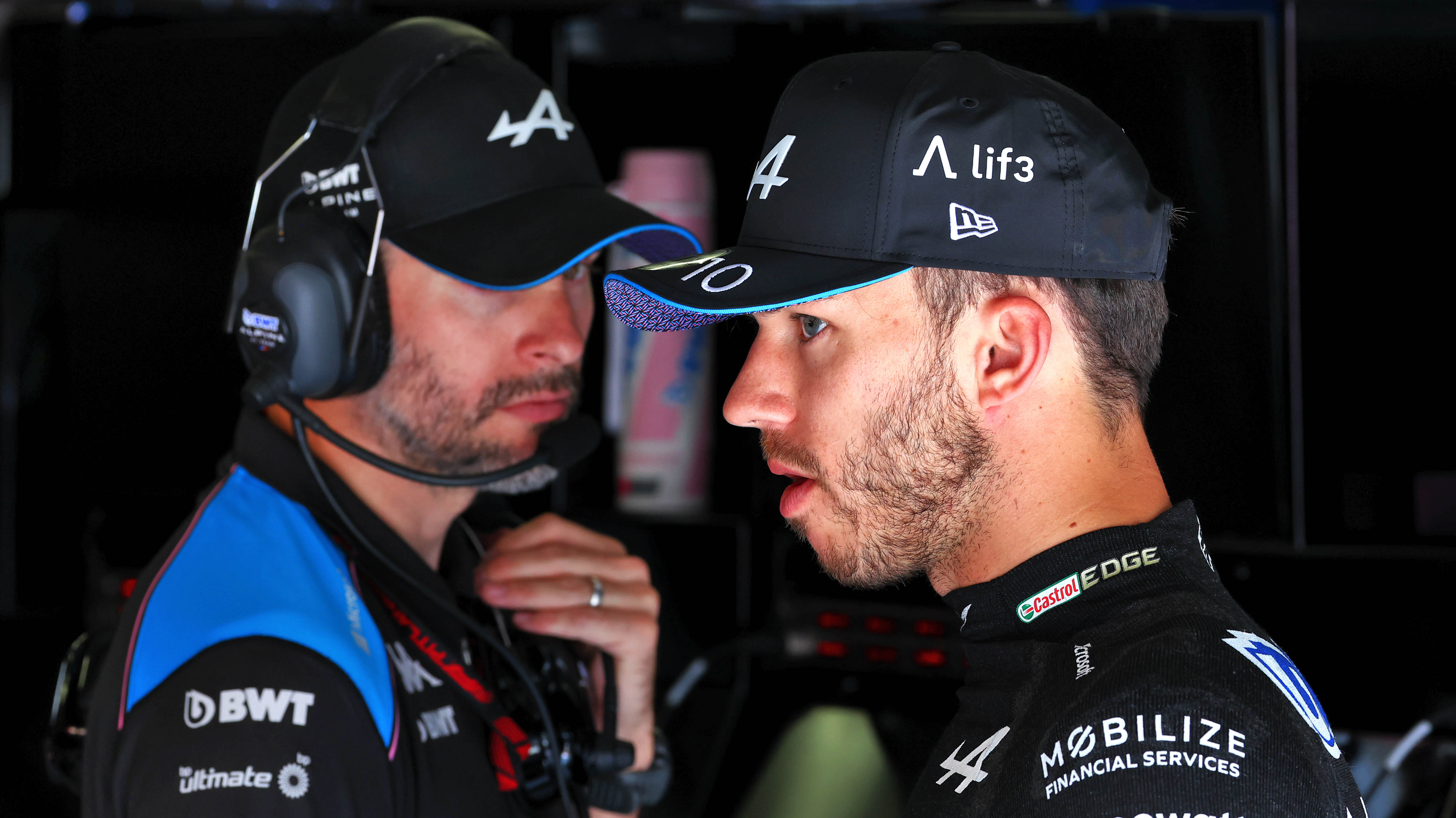 Pierre Gasly Alpine F1 Top Gear