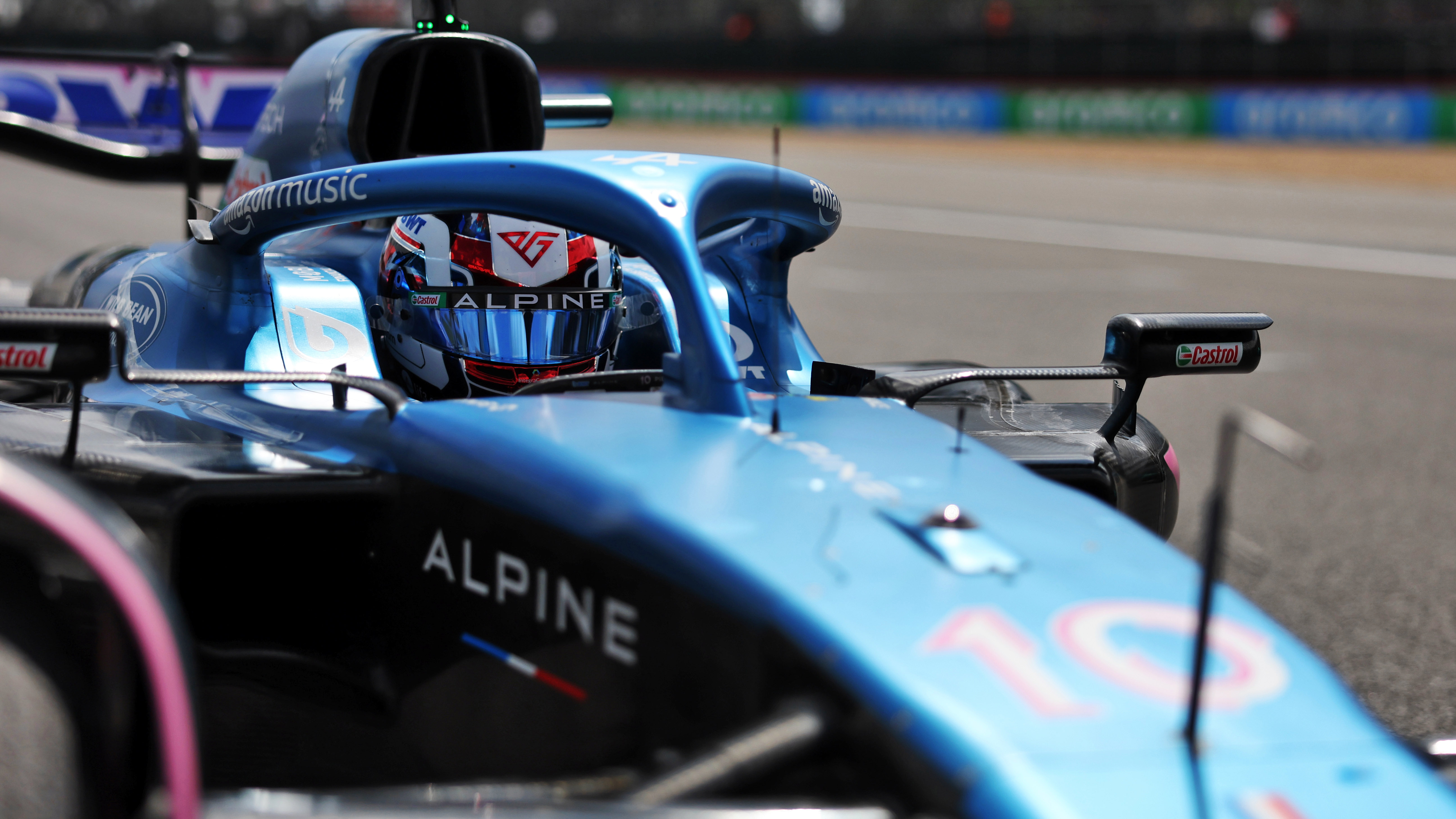 Pierre Gasly Alpine F1 Top Gear