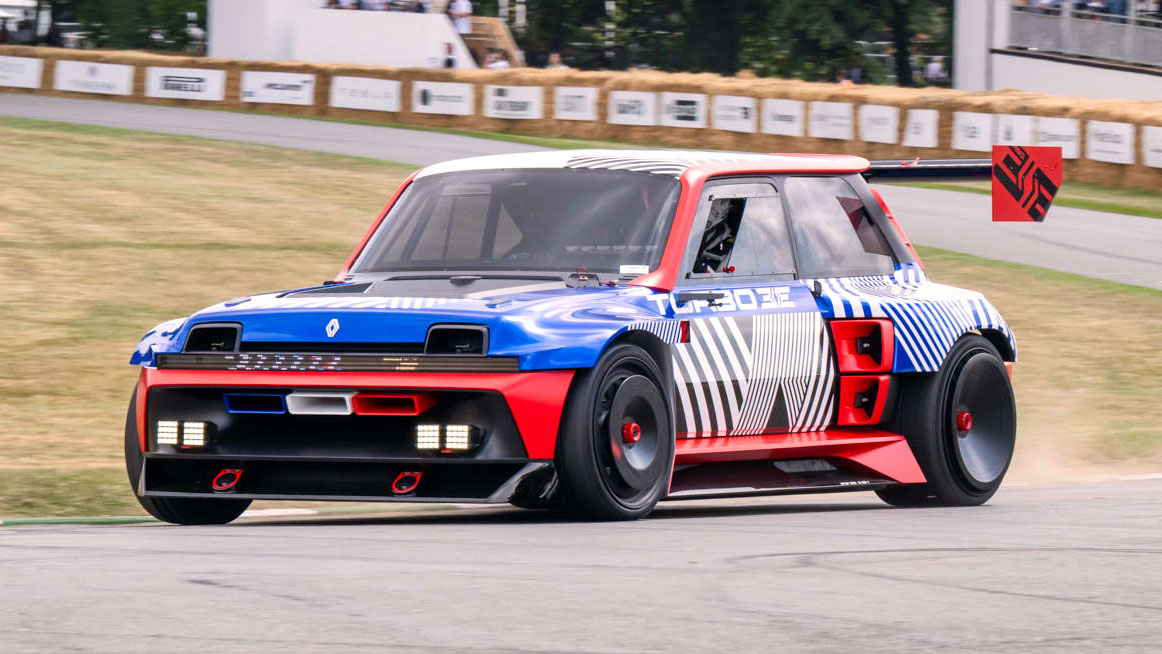 Renault 5 Turbo 3E Drift Car Brings The Wing