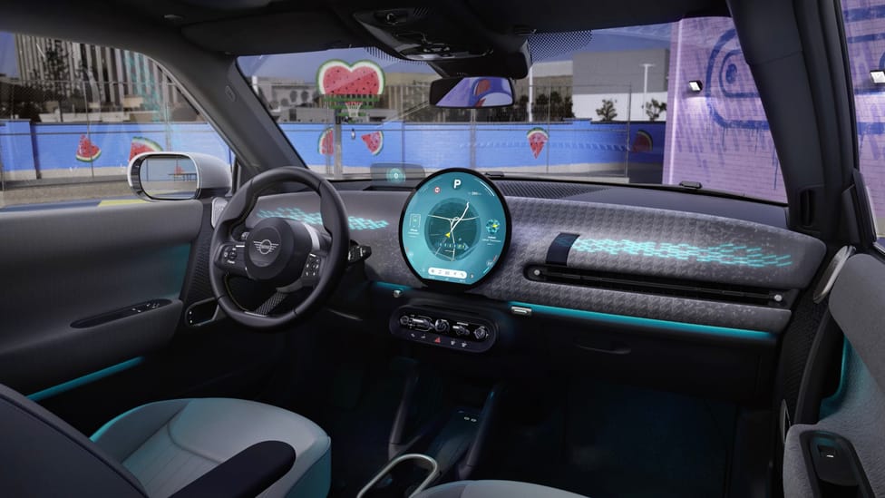 This is your first look at the interior of the upcoming Mini Cooper ...