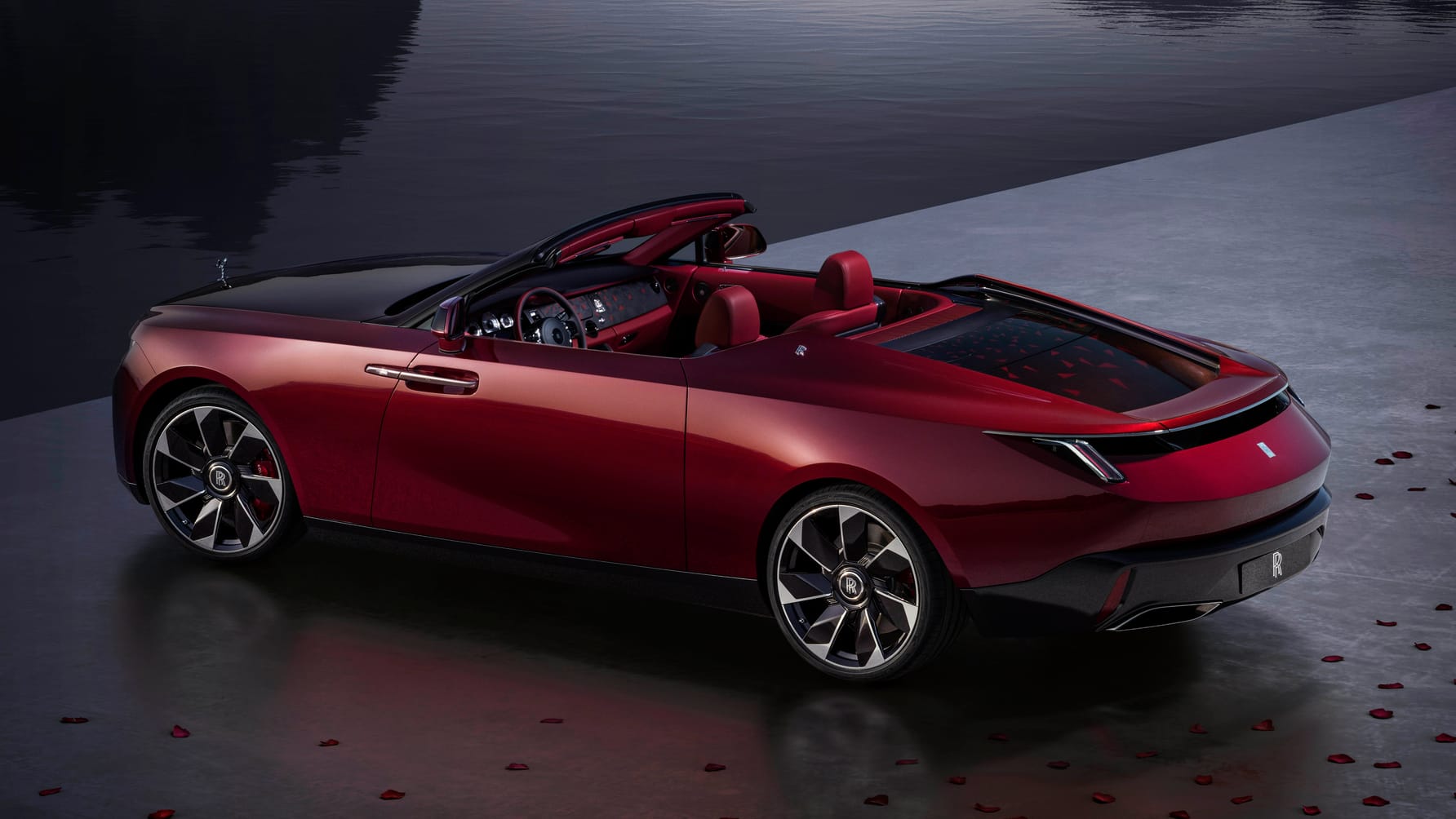 The all new Rolls-Royce Droptail La Rose Noire