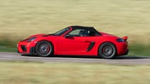 Porsche 718 Spyder RS profile