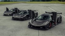 Koenigsegg Naked Carbon trio