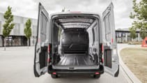 Ford e-Transit driven