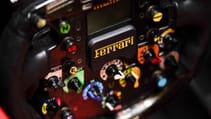 Ferrari F2001b buttons