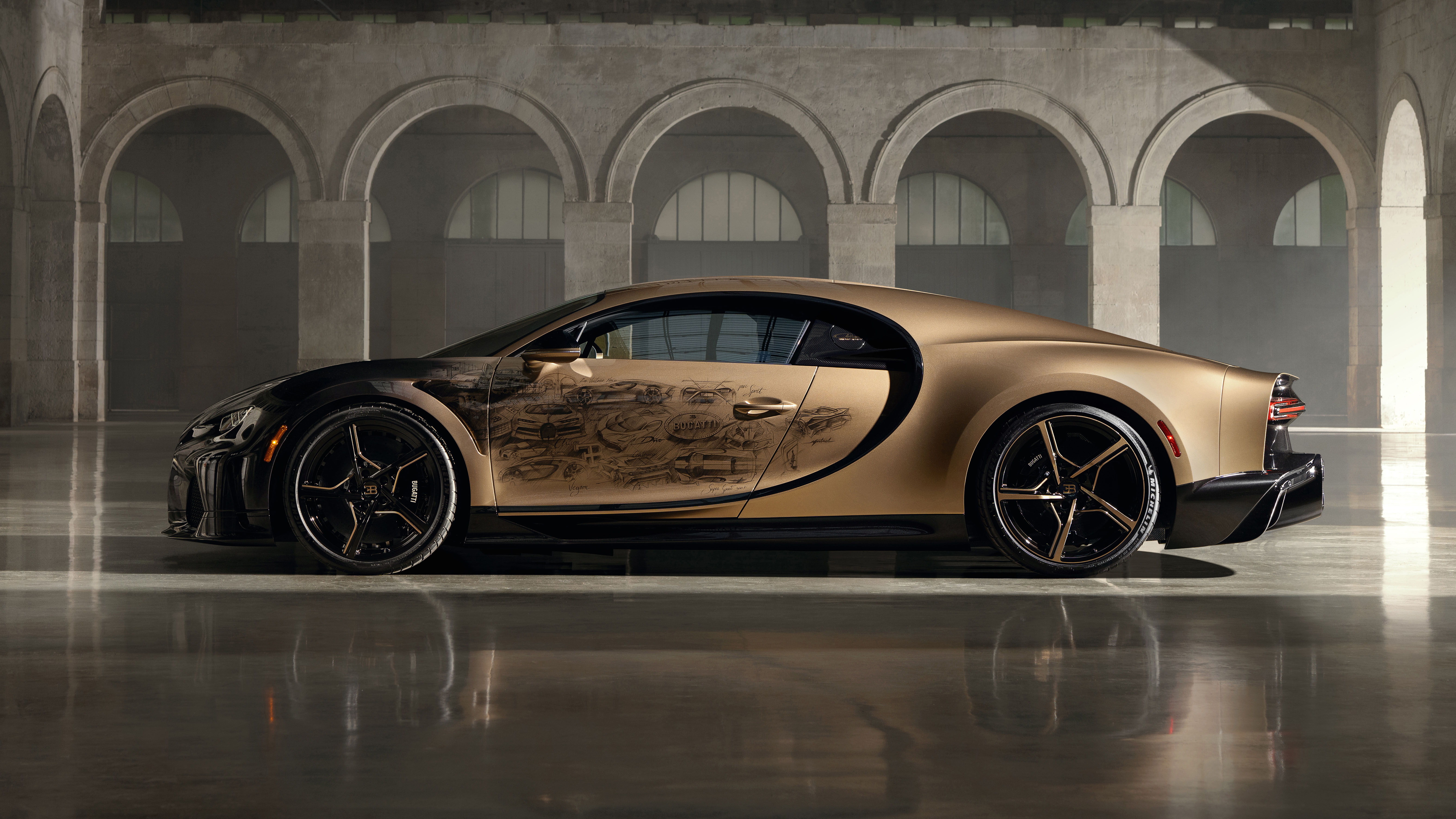 This one-off Bugatti Chiron Super Sport 'Golden Era' is a 273mph sketchpad