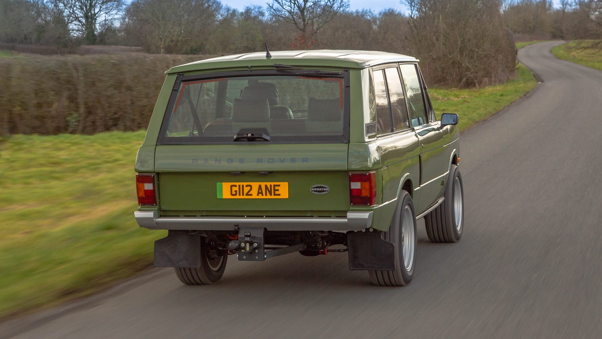 Slanted Range Rover Inverted Range Rover review: this Classic has 450bhp... and is Tesla ...