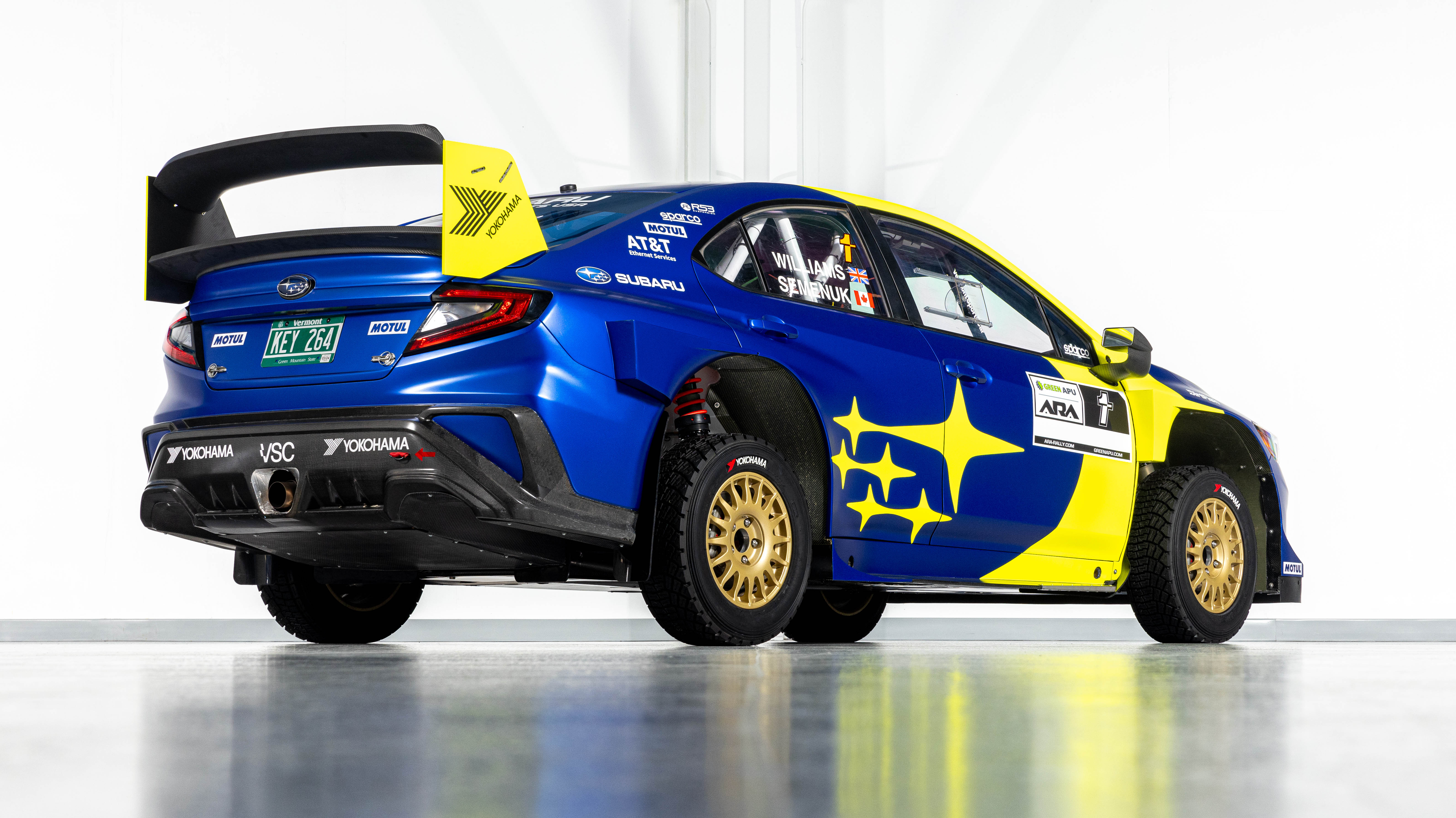 Máquina Subaru Del Rally De América World Rally De Gaelco,