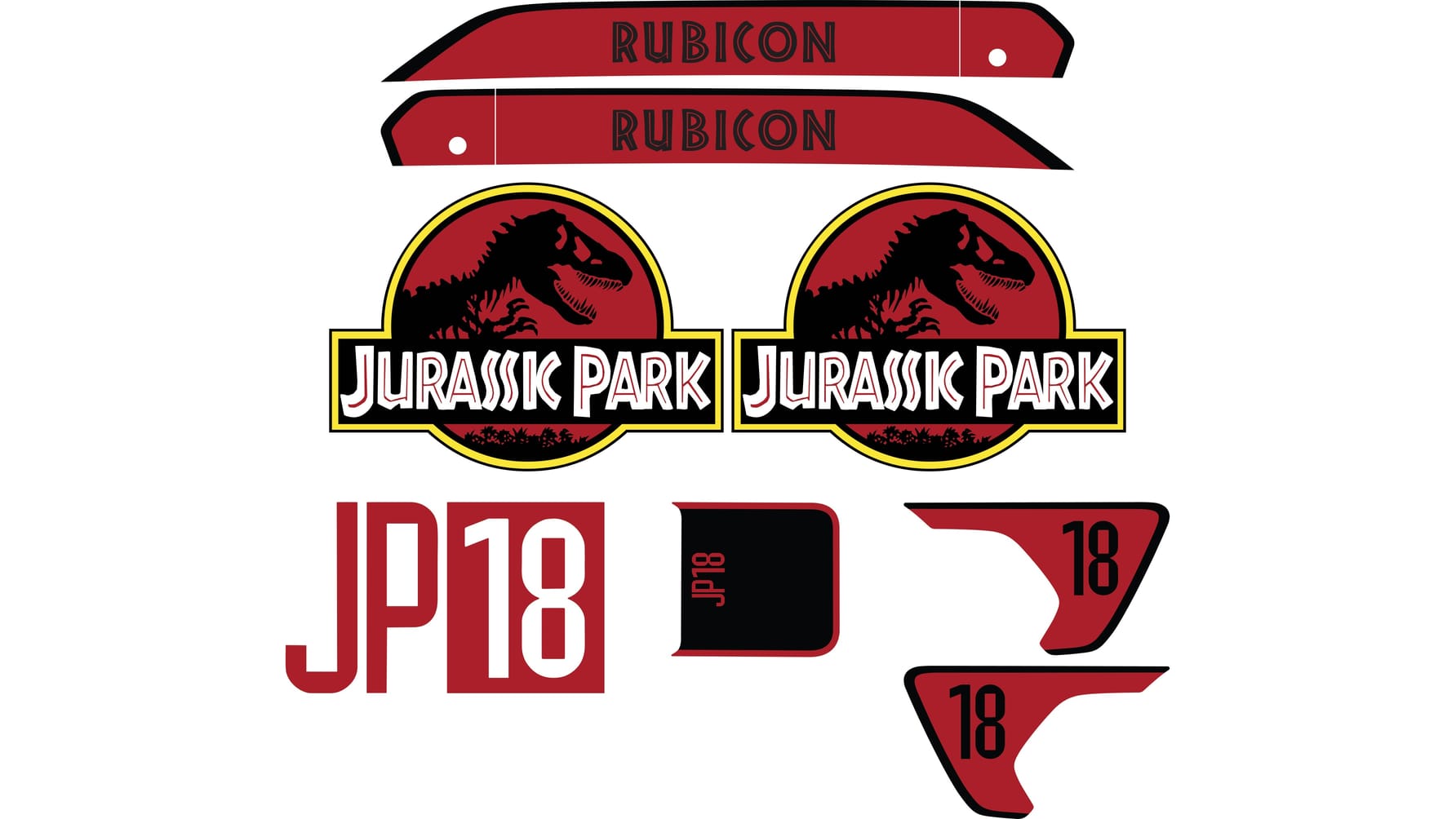 Hold on to your butts! Jeep launches ‘Jurassic Park’ graphics pack