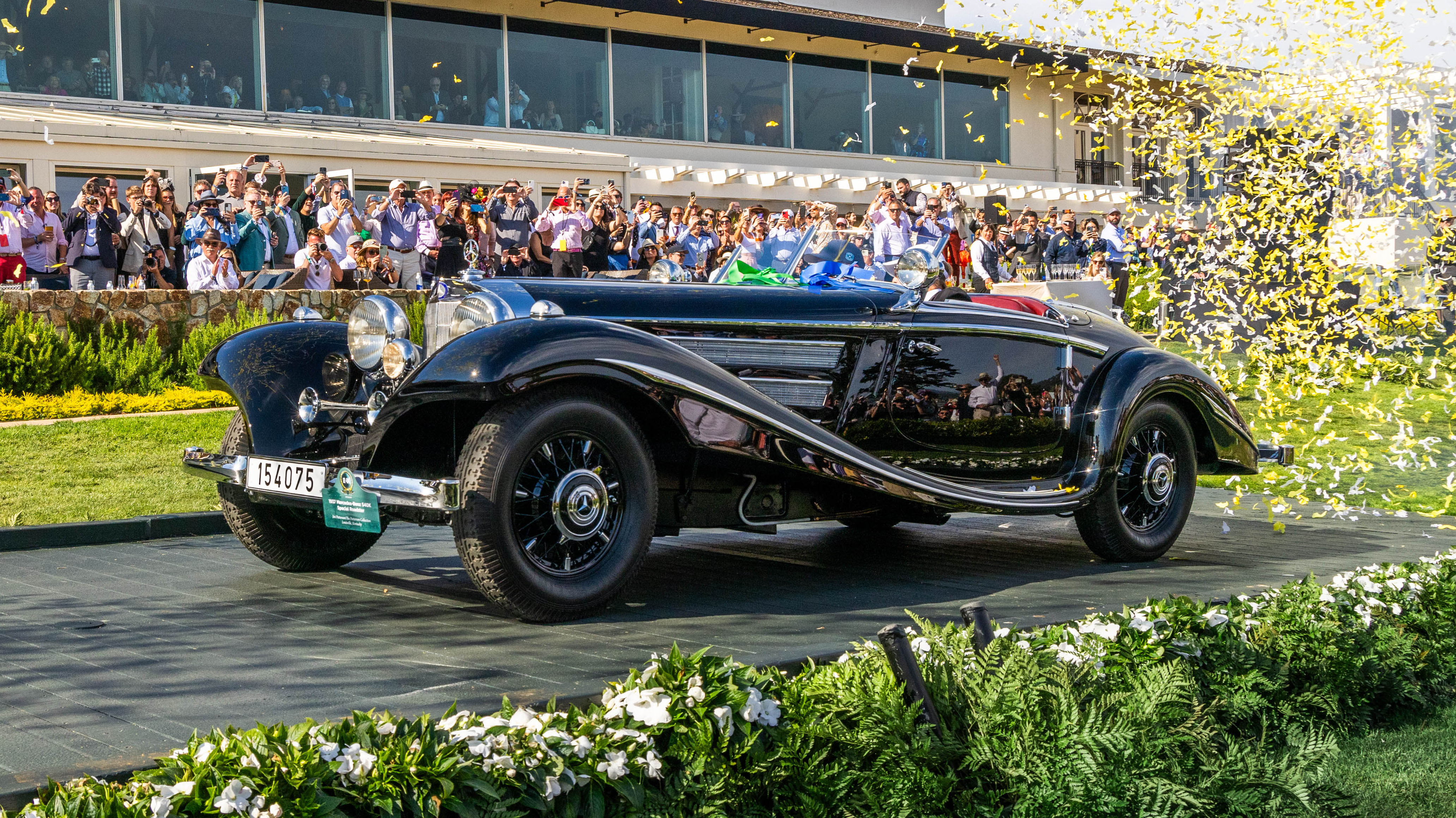 This 1937 Mercedes 540K won best in show at the Pebble Beach Concours  dElegance | Top Gear