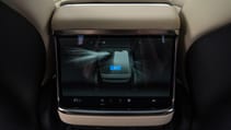 Tesla Model S Plaid rear screen