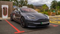 Tesla Model S Plaid charging