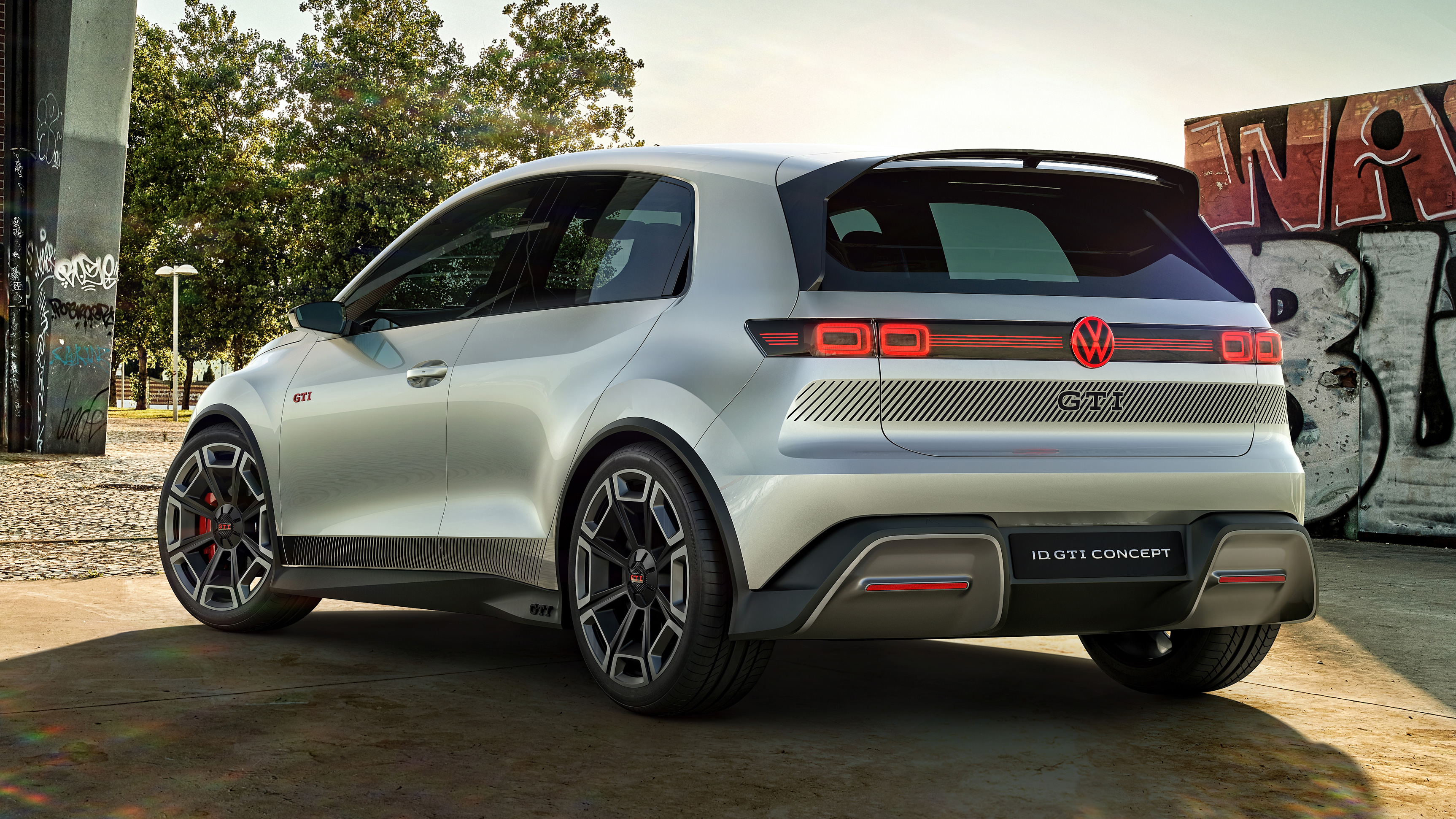 Volkswagen ID GTI electric hot hatch revealed in concept form