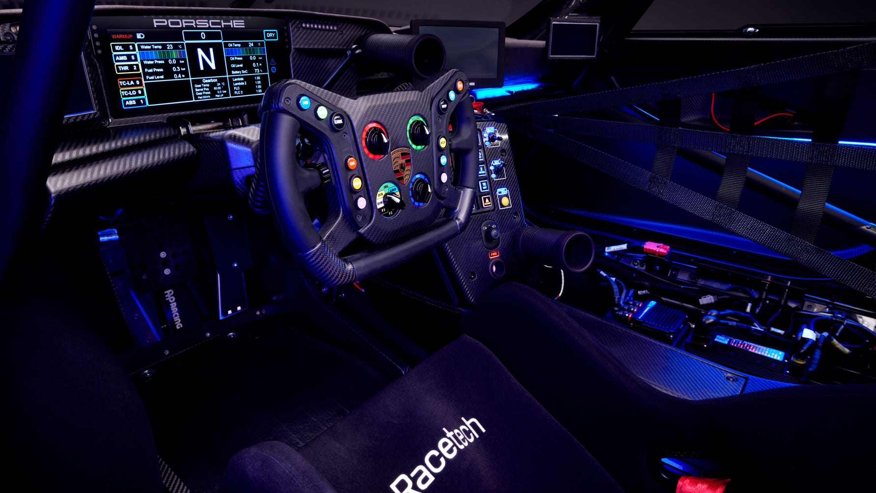 Porsche presents the new Porsche 911 GT3 R rennsport at the Rennsport Reunion