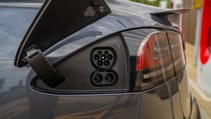Tesla Model S Plaid charging port