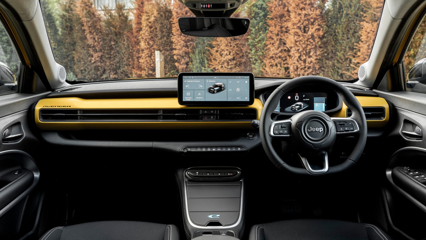 Jeep Avenger Interior Layout & Technology Top Gear