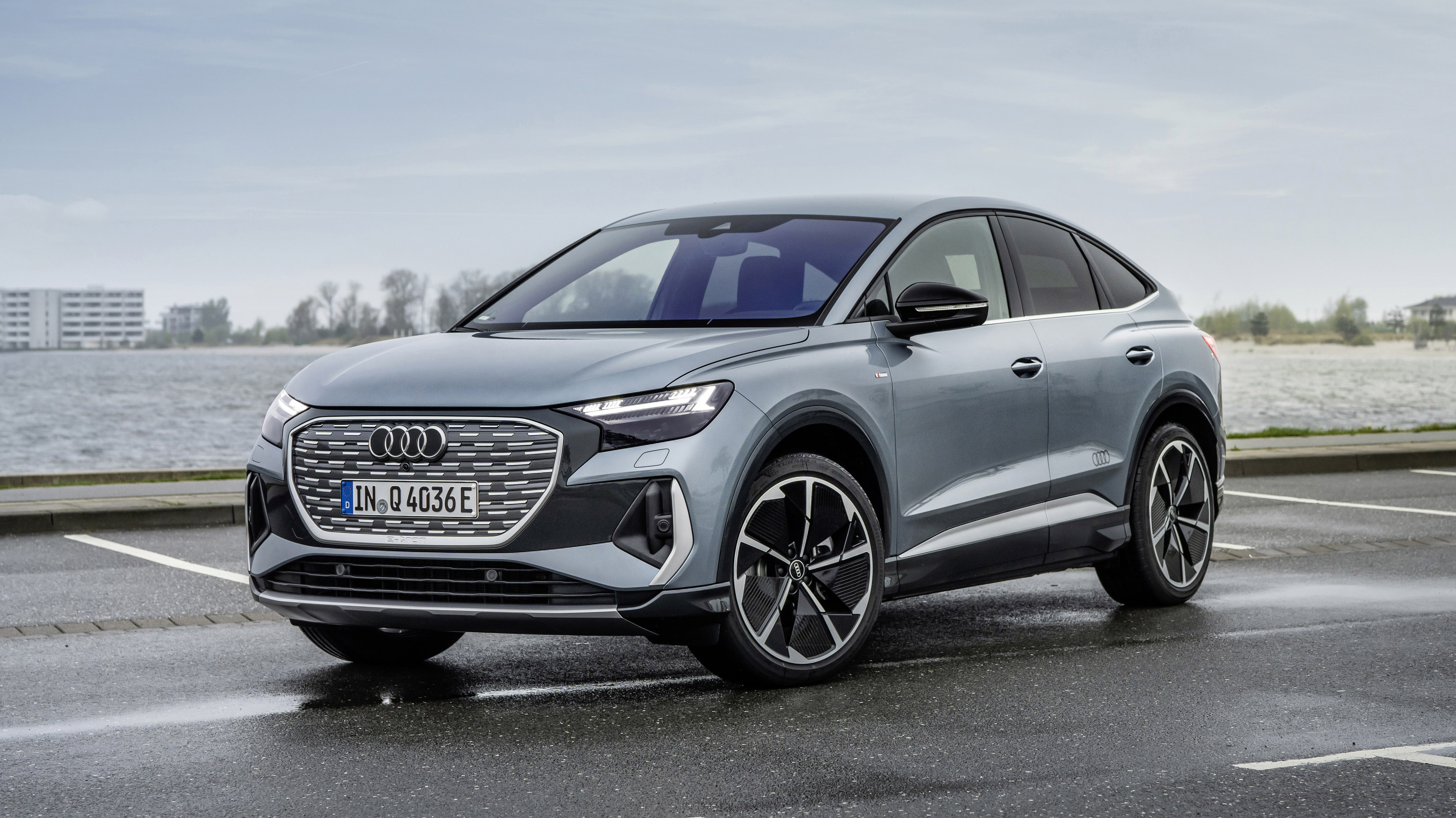 Audi has updated the Q4 e-tron to give it more range, more power