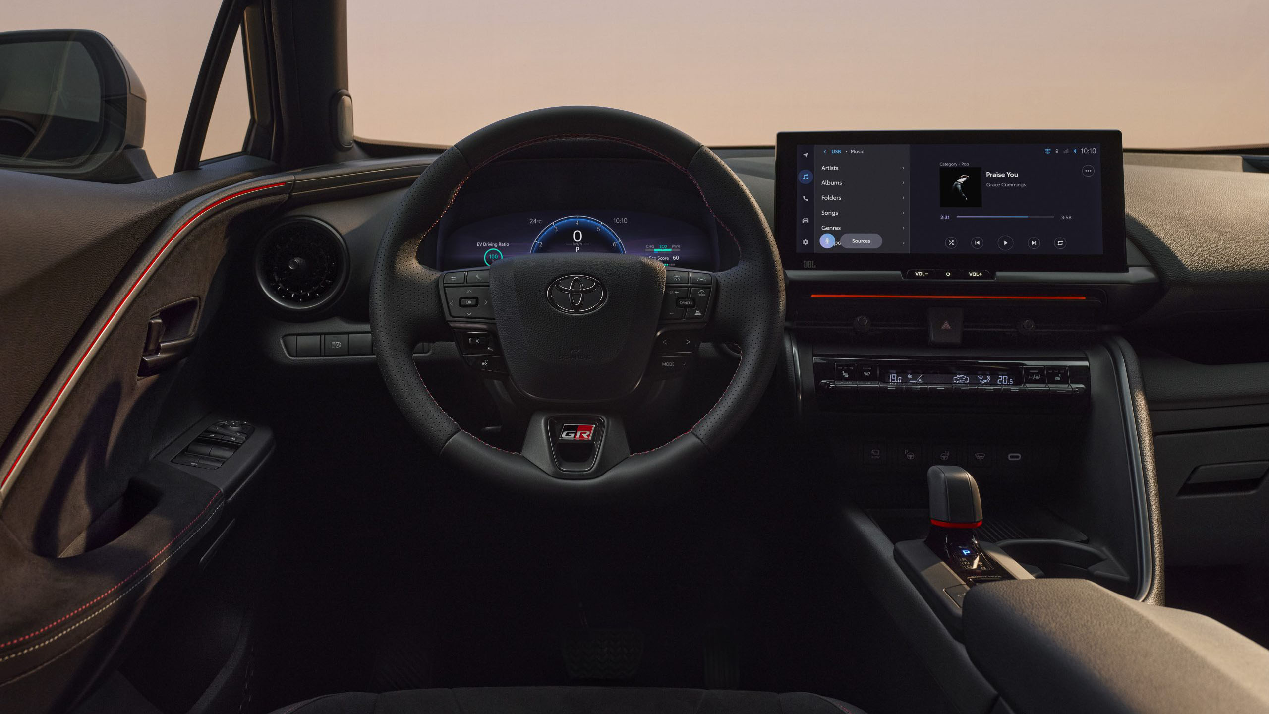 Toyota CHR Interior Layout & Technology Top Gear