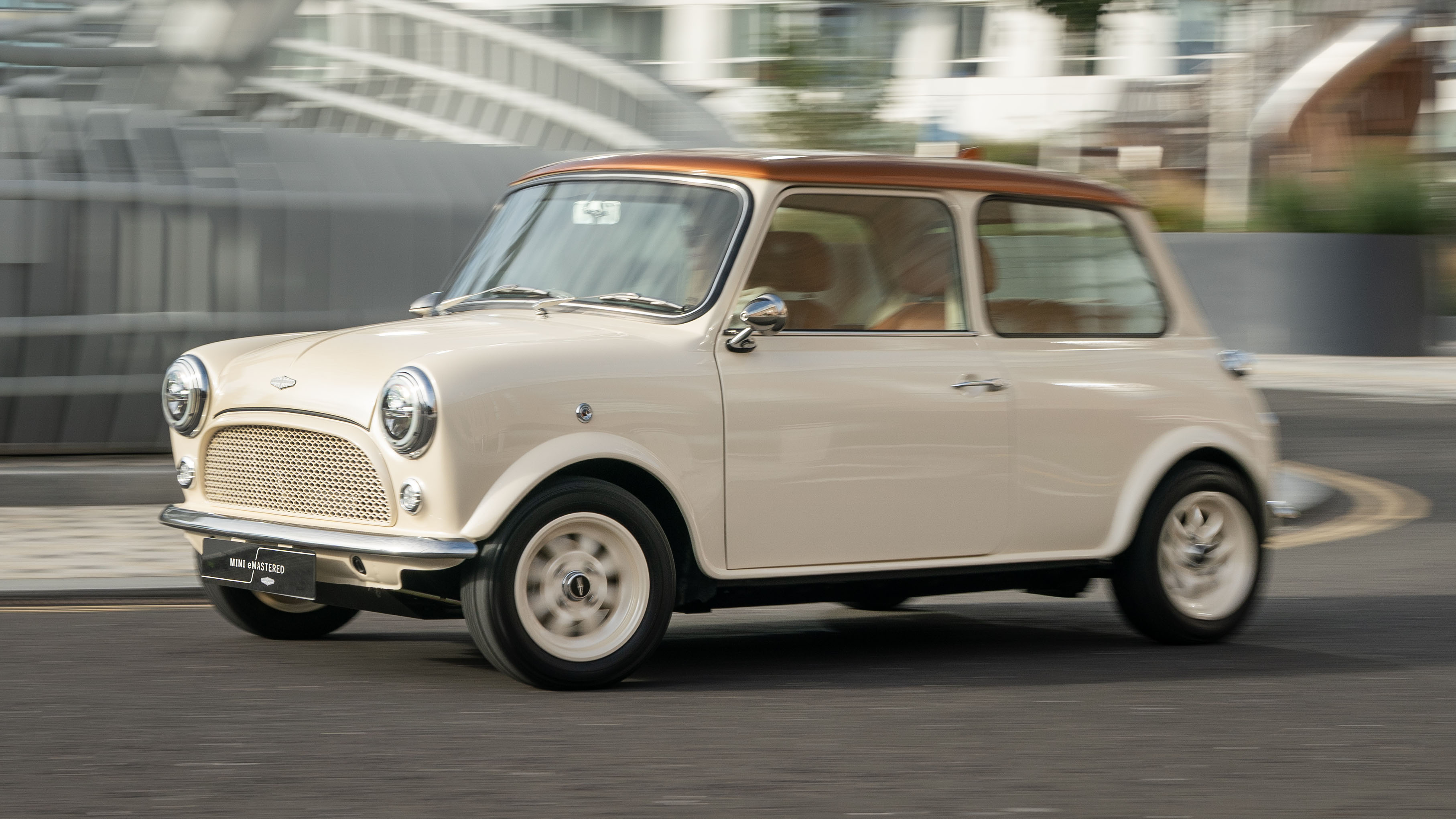 David Brown Automotive reveals electrified classic Mini that'll