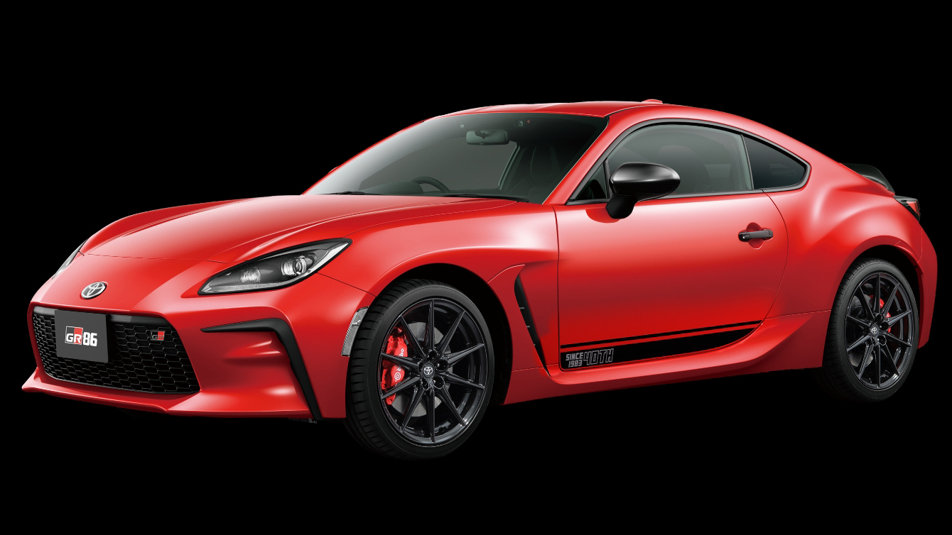The JDM Toyota GR86 Anniversary Edition celebrates 40 years since