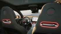 Smart #3 Brabus interior from rear seats