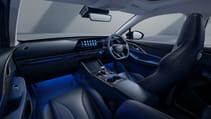 Omoda 5 interior shot, taken from rear