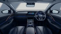 Omoda 5 interior shot, whole cockpit from dead centre