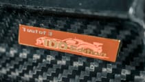 Toyota GR Supra GT4 100 Edition, close up of provenance badge