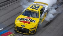 NASCAR Ryan Blaney burnout